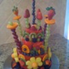 Fruit Castle Cake