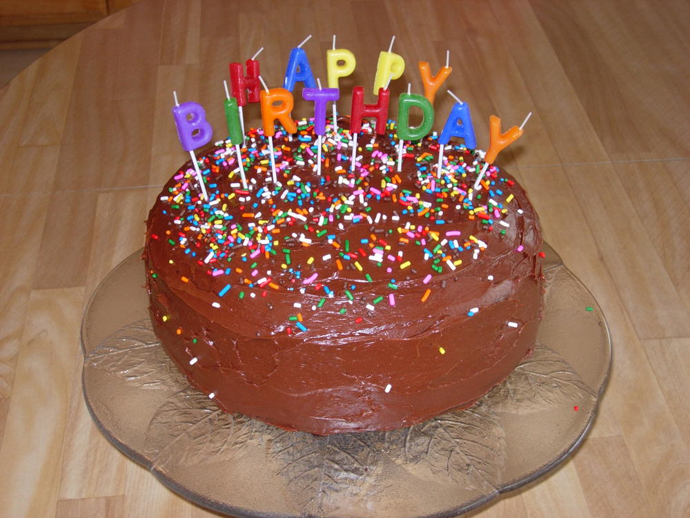 Happy Birthday to You! Chocolate Layer Cake (Allergy ...