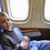 child-on-plane