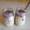 Allergy-Friendly No-Cook Oatmeal Pudding Bluberry