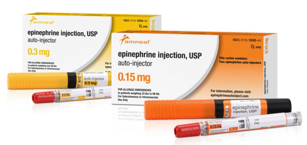 epinefriinin automaattinen injektori
