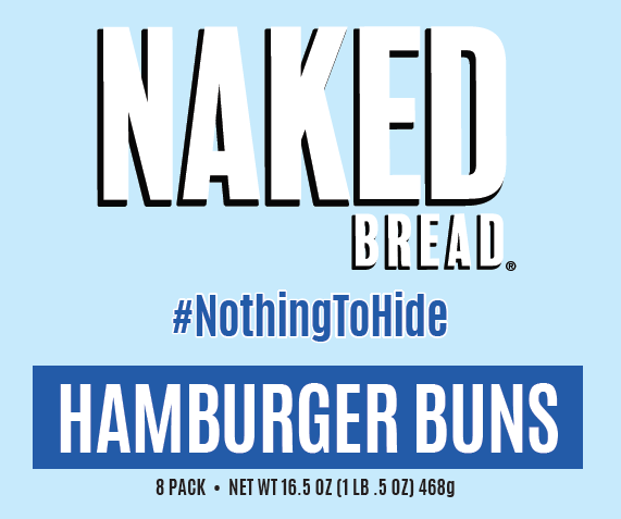 naked bakery hamburger-buns