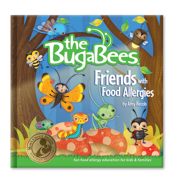 BugaBees childrens book about food allergies