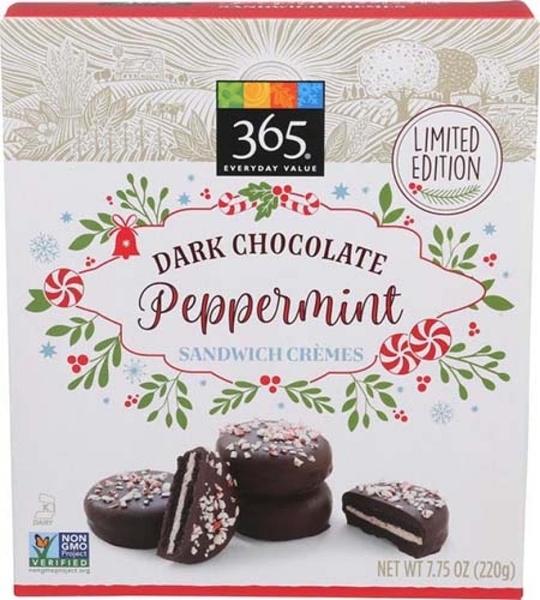 356 peppermint dark chocolate