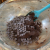 A picture of chocolate allergy-friendly cake mix cookies with chocolate chips: A picture of chocolate allergy-friendly cake mix cookies with chocolate chips