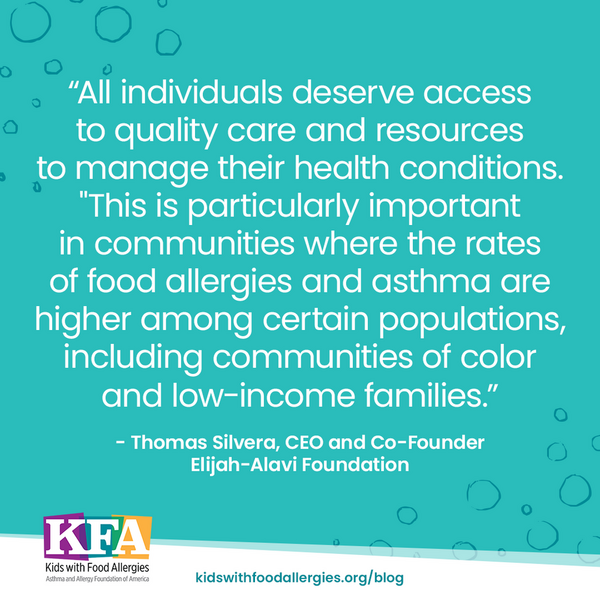 Text on a teal background that says: All individuals deserve access to quality care and resources to manage their health conditions.