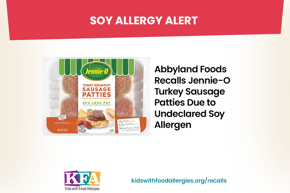 Soy Alert: Abbyland Frozen Turkey Sausage Patties