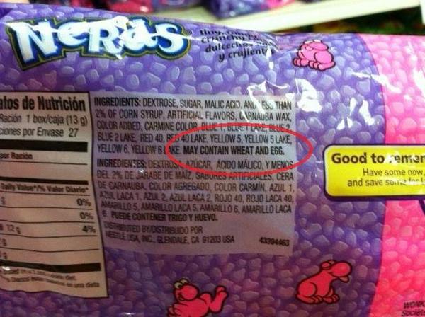 Check Ingredient Statements on Halloween Candy | Kids With Food Allergies