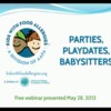 Parties, Playdates and Babysitters