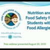 Nutrition and Food Safety for Students with Food Allergies