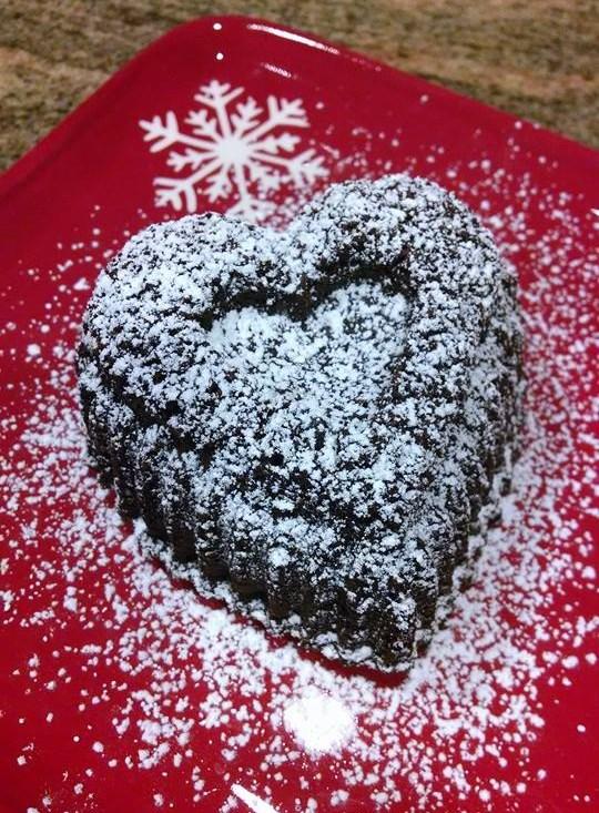 Valentine's Black Forest Brownie Torte