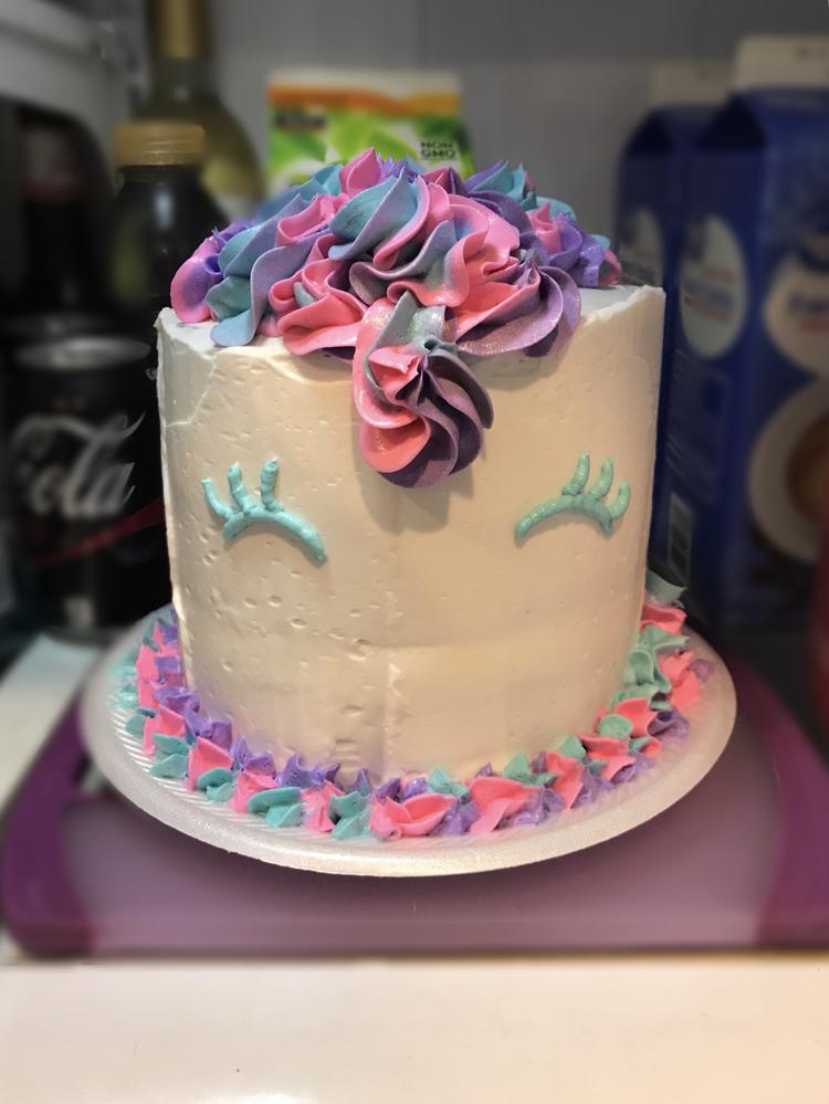 3rd birthday unicorn cake