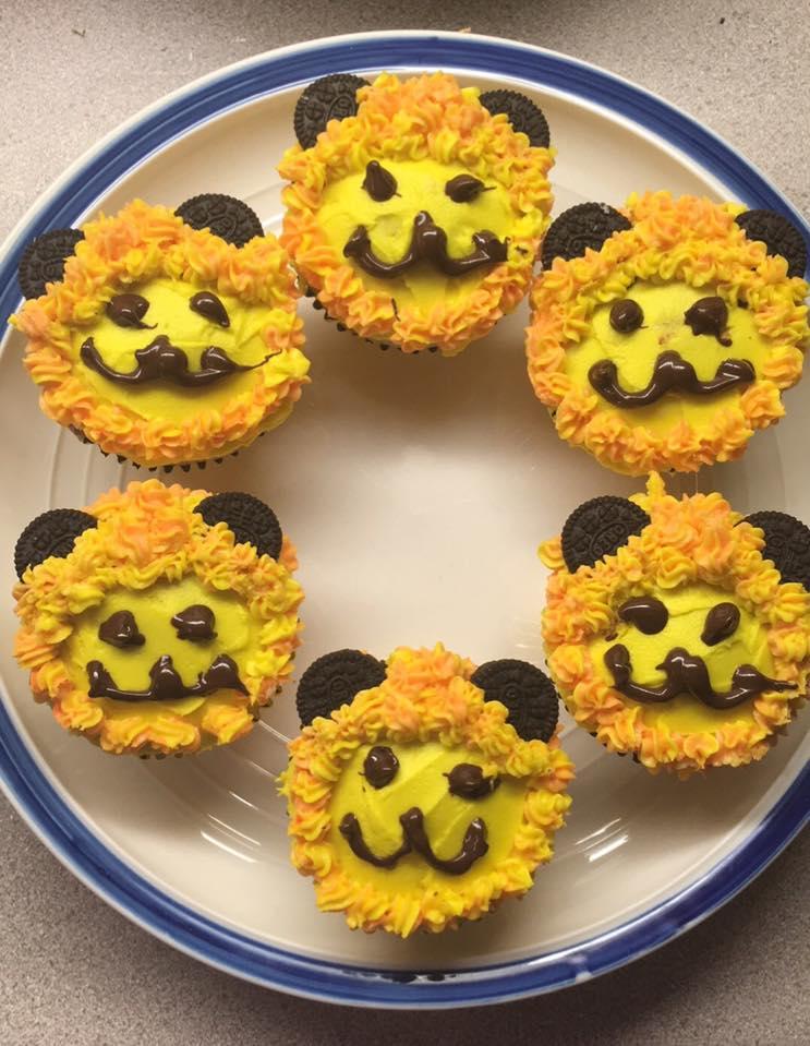 Lion Cupcakes