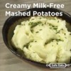 Creamy Mashed Potatoes Without Milk or Soy