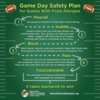 Game Day Safety Plan for Guests With Food Allergies